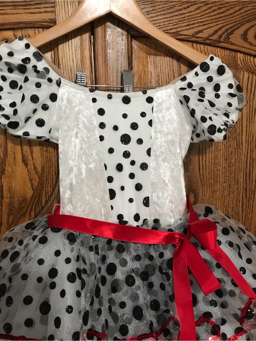 Revolution Girls Small Puppy Dog Dalmatian Dance Tutu Ballet Costume - Picture 3 of 6